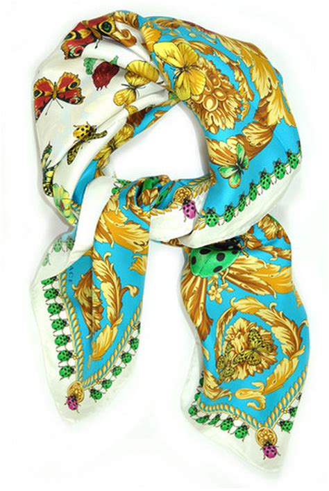 versace silk square scarf|Versace silk scarf price.